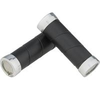 Brooks Puños de manillar de cuero delgado para interruptores de giro en ambos negro 100 mm / 100 mm