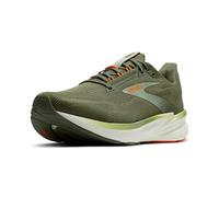 Brooks Revel 8 Neutral - Tenis para Correr y Caminar para Hombre, Oliva/té/Naranja, 9.5 Medium