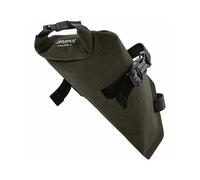 Brooks England Bolsa de sillín Scape Saddle Roll 1 litro impermeable verde fango