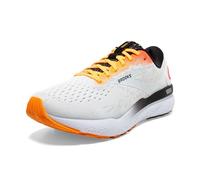 Brooks Tenis Ghost 16 para Hombre, Blanco/ilusión/Coral, 44 EU