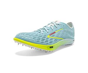 BROOKS Wire 8, Sneaker Hombre, Resplandor Azul/Vida Nocturna/Rojo, 38 EU
