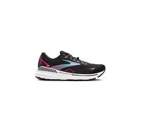 Brooks Adrenaline GTS 23 GTX, Sneaker Mujer, Black/Knockout Pink/Aqua, 38.5 EU