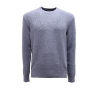 Brooksfield - Sudadera de Mezcla de Algodón Pesado- Hecha en Italia - Knitwear - Hombre - Azul - L -