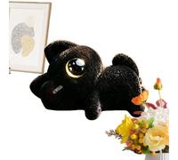 brooksnaji Cat Shape Car Screen Figure - Mini Dashboard Display Ornament