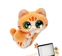 brooksnaji Cat Shape Car Screen Figure - Mini Dashboard Display Ornament