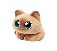 brooksnaji Cat Shape Car Screen Figure - Mini Dashboard Display Ornament