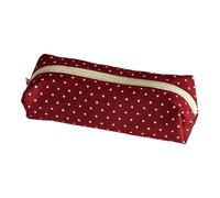 brooksnaji Dot Design Pencil Pouch - Zippered Stationery Organizer
