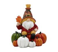 brooksnaji GNOME Statue - Autumn Harvest Thanksgiving Resin Figurine