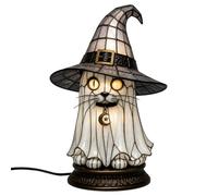 brooksnaji Halloween Witch Hat Lamp - 2D Acrylic Gothic Light