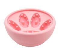 brooksnaji Licking Bowl - Silicone Anti-Tip Non-Slip Enrichment Toys | Dog Lick Bowls Slow Feeder for Play Training Boredom Relief Meal Puppy Indoor Treat Dispensing Enrichment
