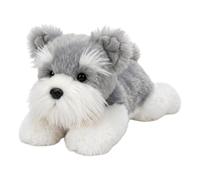 brooksnaji Lying Down Dog Plush Pillow - Soft Stuffed Puppy Cushion | 15.7 Inch Cuddly Plush Toy | Sofa Bed Couch Bedroom Dorm Home Decor Gift for Kids Adults