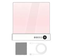 brooksnaji Page Book Light - Rechargeable LED Dimmable Dorm Table Booklight | Book Light for Reading in Bed for Study Office Library College Bedroom Shelf Table Dorm Desk Work