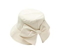 brooksnaji Wide Brim Sun Hat - Foldable Breathable Bowknot Beach Hat