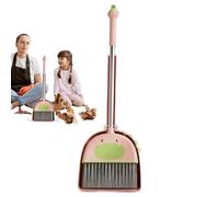Broom and Cleaning Set, Broom with Dustpan Combo Kids, Play and Learn Kit, 7,28 x 5,12 x 22,05 pulgadas Educational Activities for Home, Preschool, and Kindergarten Classrooms