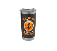 Broom Broke So I Became An Orthotist Halloween Costume Vaso térmico de acero inoxidable de doble pared