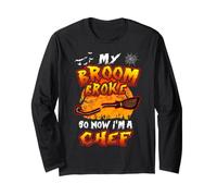 Broom Broke So Now I'm A Chef Halloween Costume Manga Larga