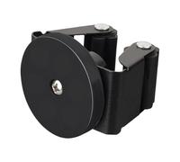 Broom Gripper - 4.5x4.5x3.6cm Hooks Black Broom Holder Wall Mounted With Nails Installation, Heavy Duty Stainless Steel Mop Holder, Brush Mop And Brooms Storage Self Adhesive, Perfect To Use On Cupboa