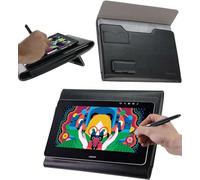 Broonel Funda De Cuero Negra - Compatible con la Wacom One 13.3" Drawing Tablet