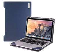 Broonel - Serie De Perfiles - Estuche para De Cuero Azul - Compatible con La ACEMAGIC 15.6" Gaming Ordenador Portátil