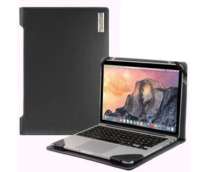 Broonel - Serie Profile - Funda de cuero negra para port til compatible con la Acer Chromebook Spin 314 de 14""