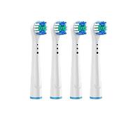 Broshin Recambios Cepillos Cabezas de Dientes Compatibles con Cepillos Eléctricos Oral B Braun Repuesto de Cabezas Precision Clean (Pack de 8 unidades)
