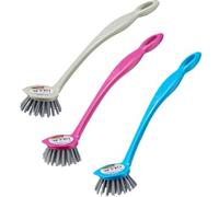 Brosse à Vaisselle Naturelle Ronde, 1 pièce - Marque DM Allemagne - Compatible avec profissimo - Spülbürste Nature rund, 1 St