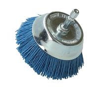 Brosse perceuse tige Hexagonale Coupe Ø 75 fil Acero Torsadé Decapage Potente