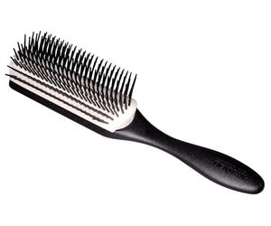 Brosse Styling D4 blanche & noire 9 rangs Denman