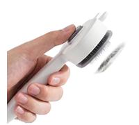 Brosses Pour Chiens Pour Le Toilettage - Peigne Autonettoyant Pour Chat - Peigne De Toilettage Pour Chaton | Idéal Pour Les Chiots, Chatons, Toutes Races, Épilation Lâche, Rutina Quotidienne, Maison,
