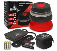 Brosstall Baliza V16 Homologada DGT con Geolocalización, Tarjeta SIM hasta 2038, sin suscripciones, Luz de Emergencia Geolocalizada Conectada con la DGT 3.0 para Coche, Libre de Cargos Adicionales