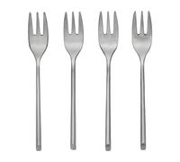 Broste Copenhagen 4 Tenedores para tarta Sletten Flana satin forged