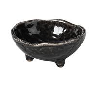 Broste Copenhagen Bol con pie Nordic Coal Ø8.5 cm