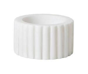 Broste Copenhagen Bol Platon Ø7 cm White marble