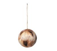 Broste Copenhagen Bola de navidad Tori Natural dark brown