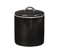 Broste Copenhagen Bote con tapa Nordic Coal 12 cm