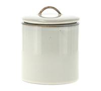 Broste Copenhagen Bote con tapa Nordic Sand 12 cm
