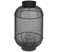 broste Copenhagen Bull Farol, Metal, Negro, 50x31cm