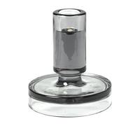 Broste Copenhagen Candelabro Petra smoked pearl dark grey 11 cm