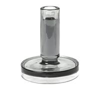 Broste Copenhagen Candelabro Petra smoked pearl dark grey 14 cm