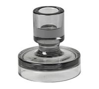 Broste Copenhagen Candelabro Petra smoked pearl dark grey 8 cm