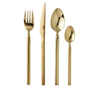 Broste Copenhagen Cubertería Tvis 16 piezas. dorado