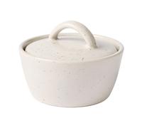 Broste Copenhagen Cuenco con tapa Nordic Vanilla Ø8 cm