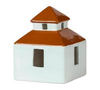 Broste Copenhagen Decoración Bo casa 13.2x18 cm Light turquoise-caramel brown