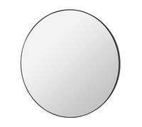 Broste Copenhagen Espejo de color negro Complete Ø80 cm