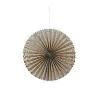 Broste Copenhagen Estrella de adviento Stella rosette M Ø43 cm Forest green-natural