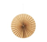 Broste Copenhagen Estrella de adviento Stella rosette M Ø43 cm Harvest gold-natural