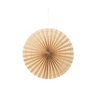 Broste Copenhagen Estrella de adviento Stella rosette M Ø43 cm Natural-harvest gold