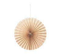Broste Copenhagen Estrella de adviento Stella rosette M Ø43 cm Natural-pompeian red