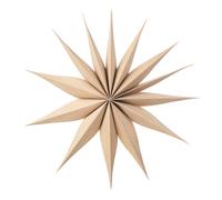 Broste Copenhagen Estrella de Navidad Venok 40 cm beige