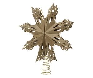 Broste Copenhagen Estrella para copa de árbol Christmas star Natural brown